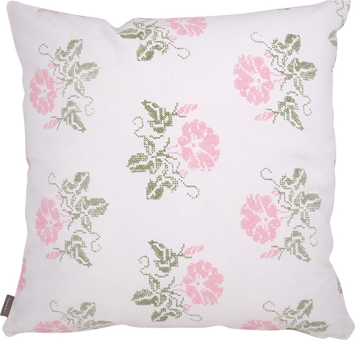 Kussen Lentebloem Roze | 50 X 50 | Sierkussen Voor Woonkamer Of Slaapkamer