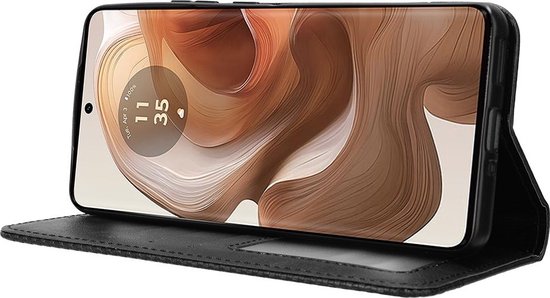 Coverup Vintage Book Case - Convient pour Xiaomi Poco F6 Case - Marron