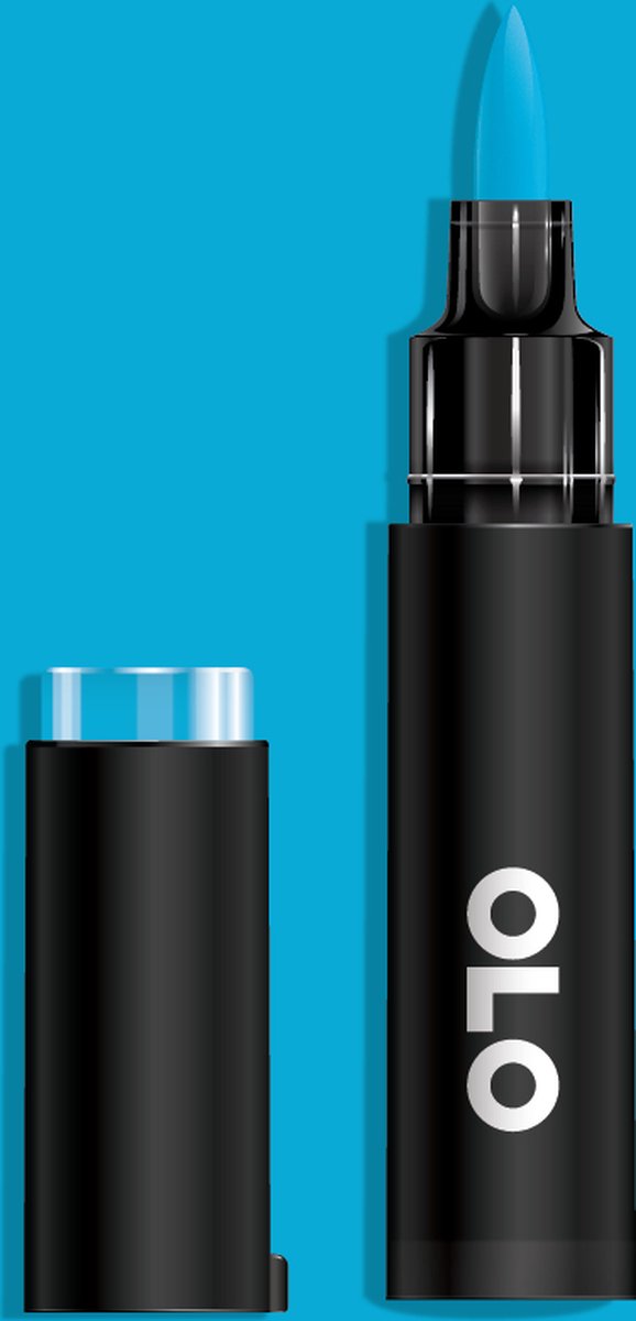 OLO Brush Halve Alcohol Marker BG0.4 Turquoise