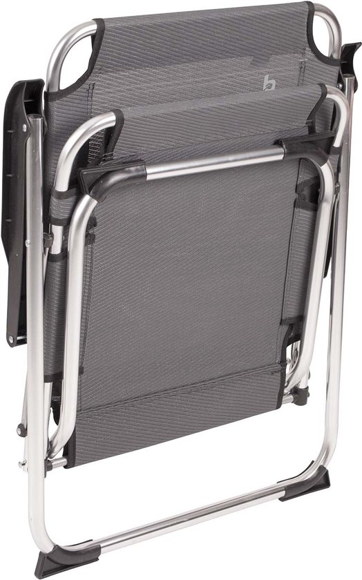 Bo-Camp - Stoel - Copa Rio - XL - Deluxe - Grijs van Bo-Camp — afbeelding 3