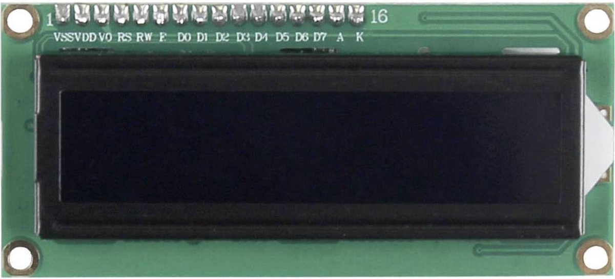 Joy-it SBC-LCD16x2 Displaymodule 6.6 cm (2.6 inch) 16 x 2 Pixel Geschikt voor serie: Raspberry Pi®, Arduino, Banana Pi,