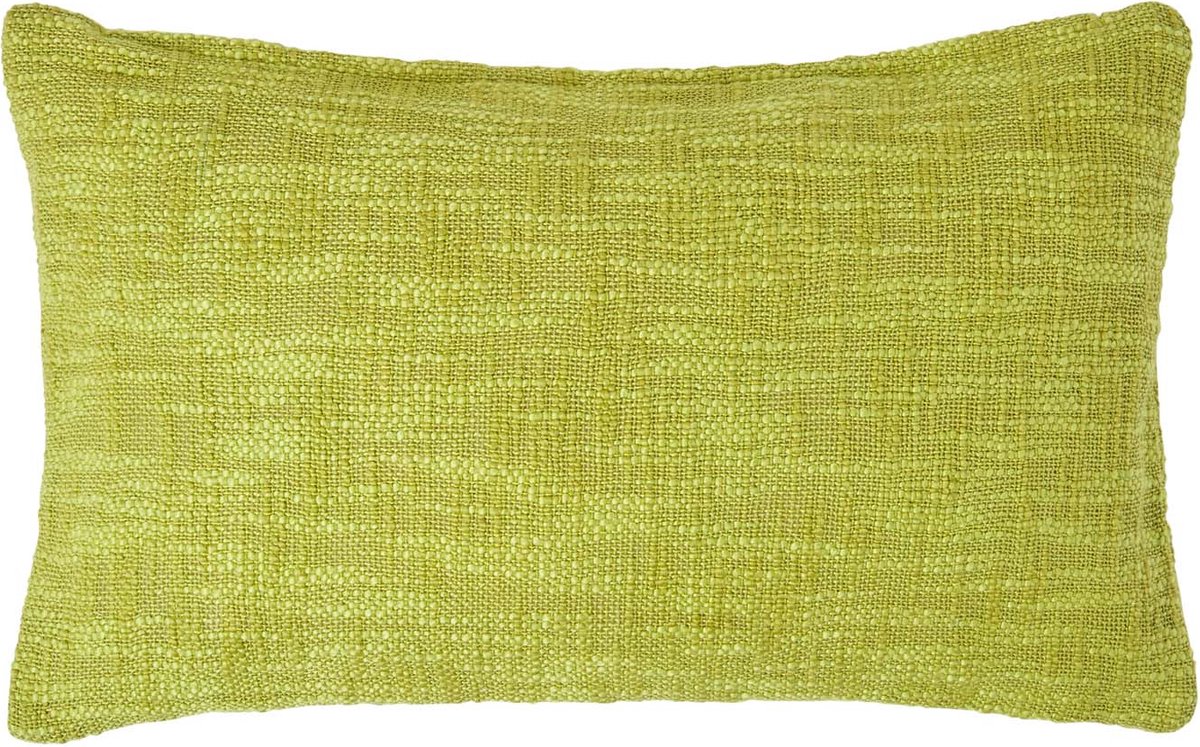 Homescapes Nirvana katoenen kussenhoes, groen, 30 x 50 cm