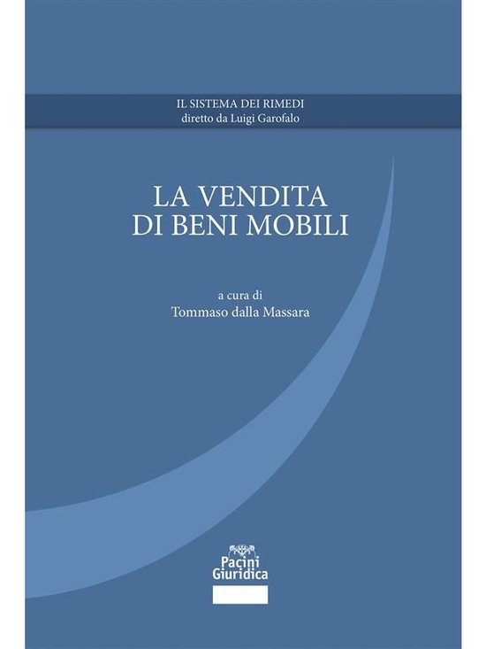 Diritto - La vendita di beni mobili - cover