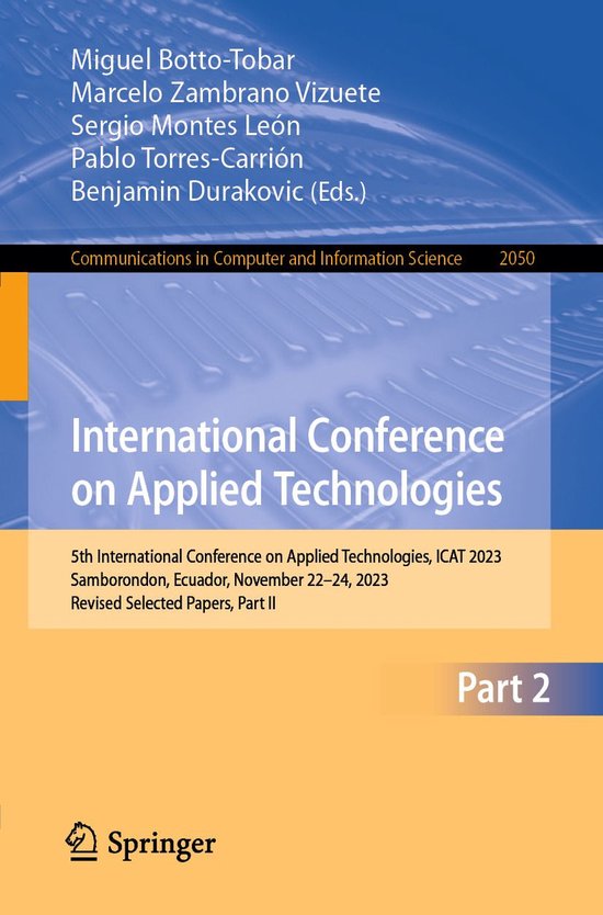 Springer Nature Proceedings Computer Science 2 - Internation ... - cover