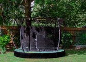 Jumpking Trampoline Inground Deluxe 3,66 Meter Zwart/groen