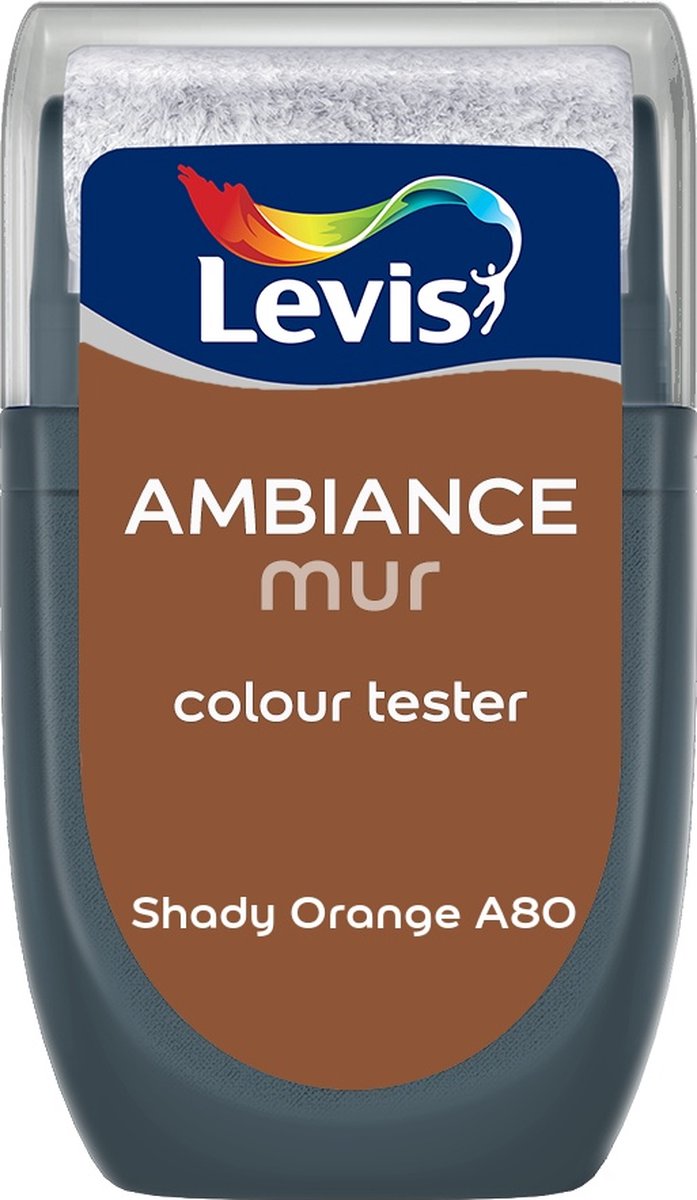 Levis - Muurverf Kleurtester Mat Mix - Shady Orange A80 - 30 ML