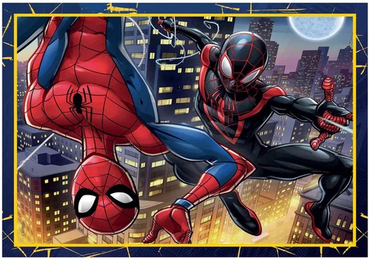 Clementoni - Puzzel - 4 in 1 - Spiderman - Puzzel Voor Kinderen - Supercolor — afbeelding 5