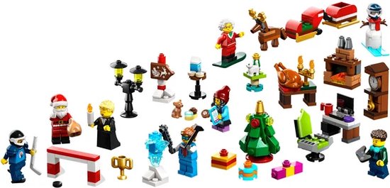 LEGO City Adventskalender 2023 met 24 Cadeautjes - 60381