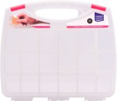 Vaessen Creative Diamond Painting Storage Box, boîte de tri avec de nombreuses boîtes pour perles, pierres, pixels et plus