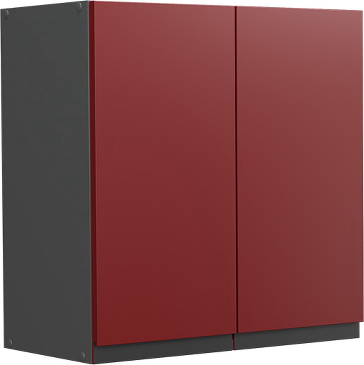 Vicco R-Line Hangkast – 60 cm J-vorm Rood Rood/Antraciet