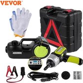 Vevor - 4-en-1 - Kit de réparation de voiture - Électrique - Voiture - Cric - 5000KG - 5Ton - Portable - Hydraulique - Cric - Clé à chocs - Pneu - Compresseur - levage - Réparation de voiture - Outil - Kit de réparation