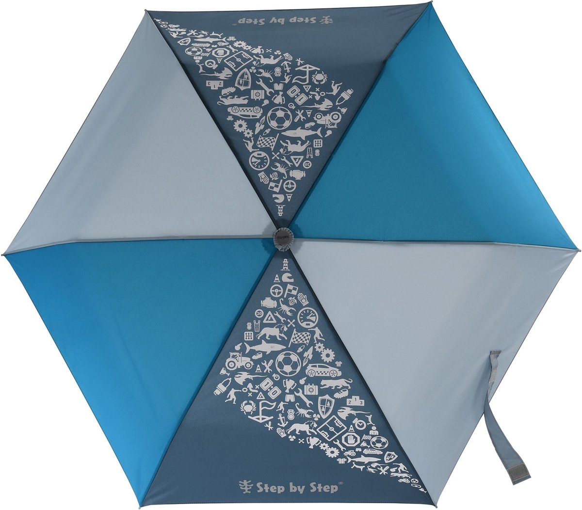 Step by Step Accessoires - Paraplu Magic Rain EFFECT (Blauw)