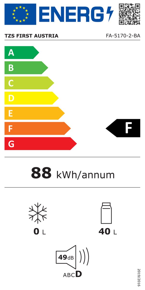 TZS First Austria Elektrische Koelbox - 45L - 12V en 230 volt - Frigobox -Koelen en Verwarmen - Zwart – foto 8