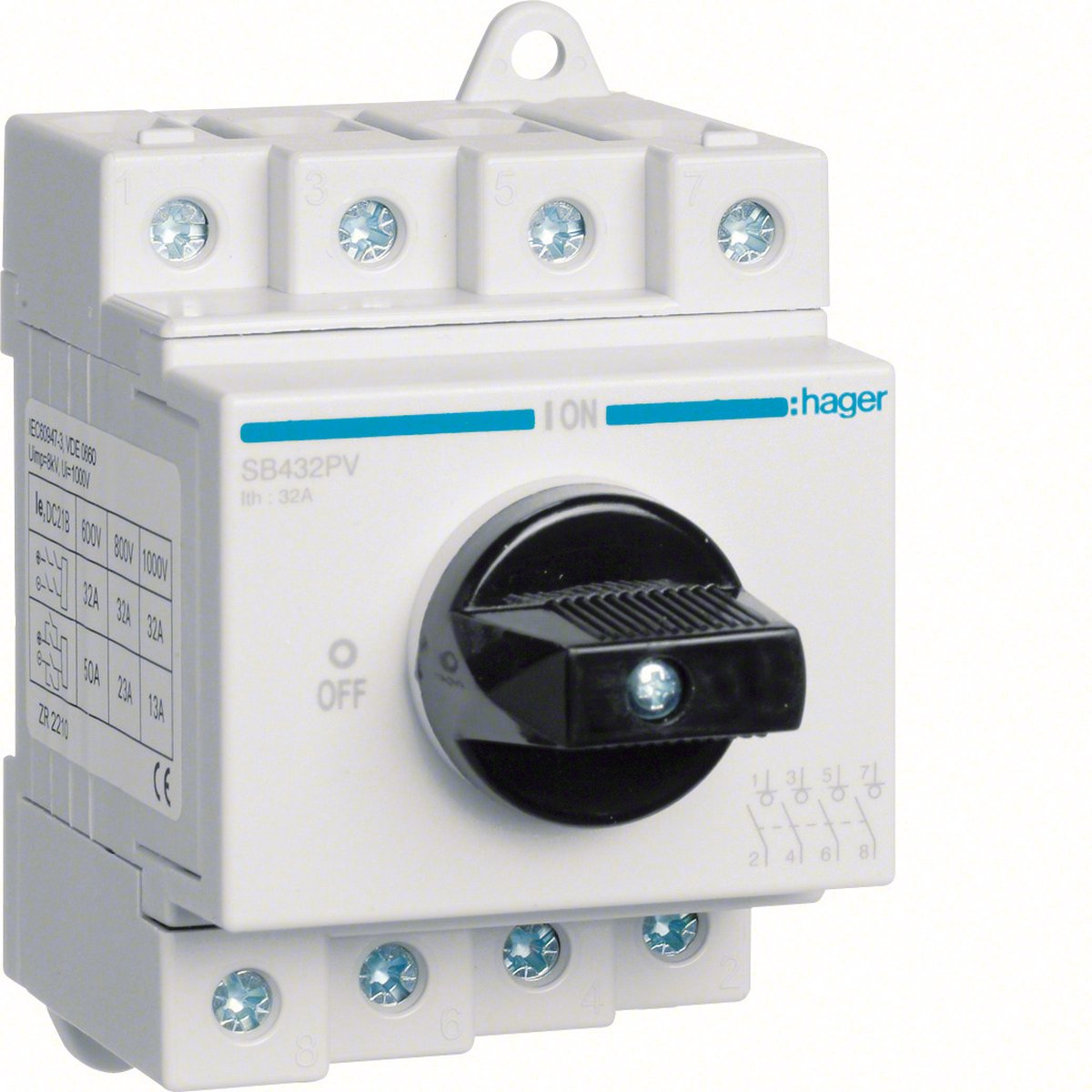 Hager Polo SB432PV