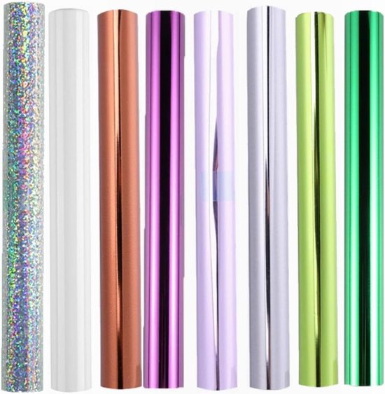 200 STKS 4 Kleuren Zilver Bleke Goud Glitter Hot Foil Papier Set Toner Reactieve Folie Vellen Hot Stempelen 20x29cm Folie Papier Door Laser Printer en