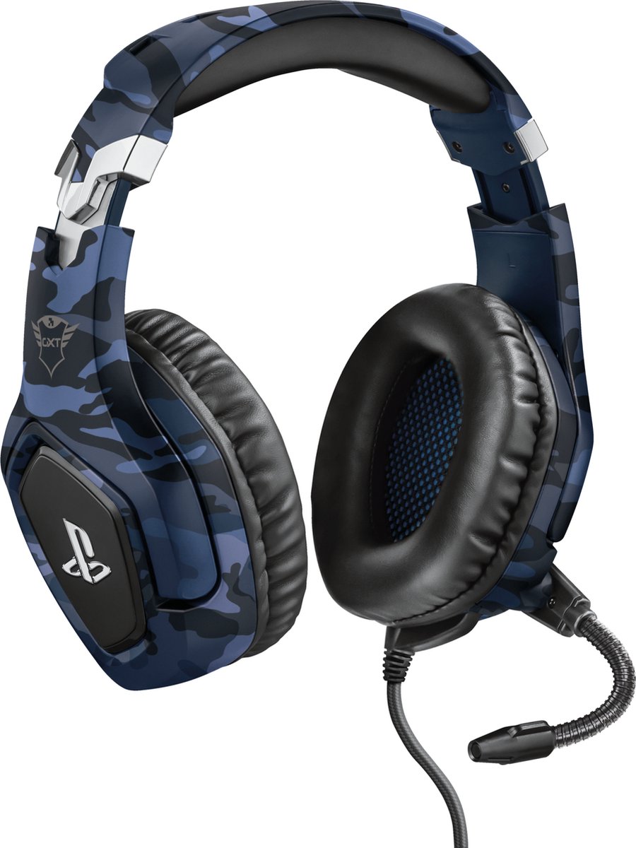 Trust GXT 488 FORZE Official Licensed - Playstation 4 en 5 Gaming Headset - Blauw