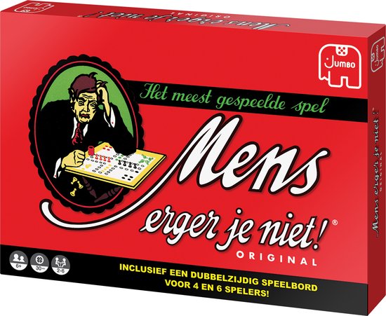 Jumbo - Mens Erger Je Niet! - Bordspel - Vanaf 6 jaar