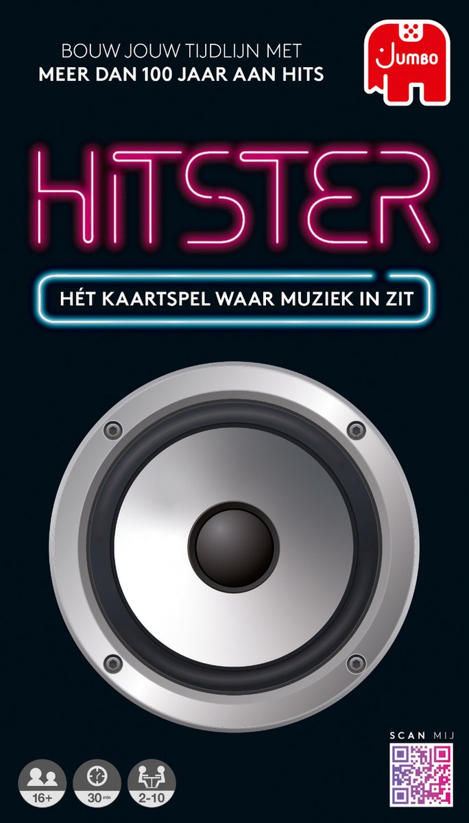 Jumbo - Hitster Original - Nederlandstalig Partyspel - Actiespel — afbeelding 7