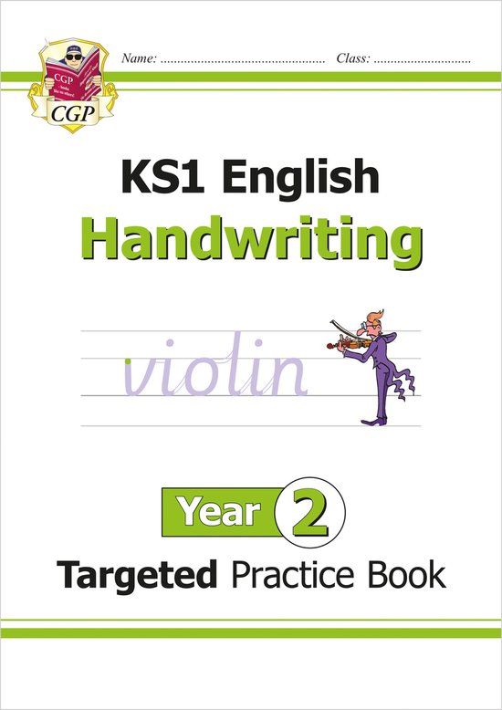 New KS1 English Targeted Practice Book: Handwriting - Year 2 - cover