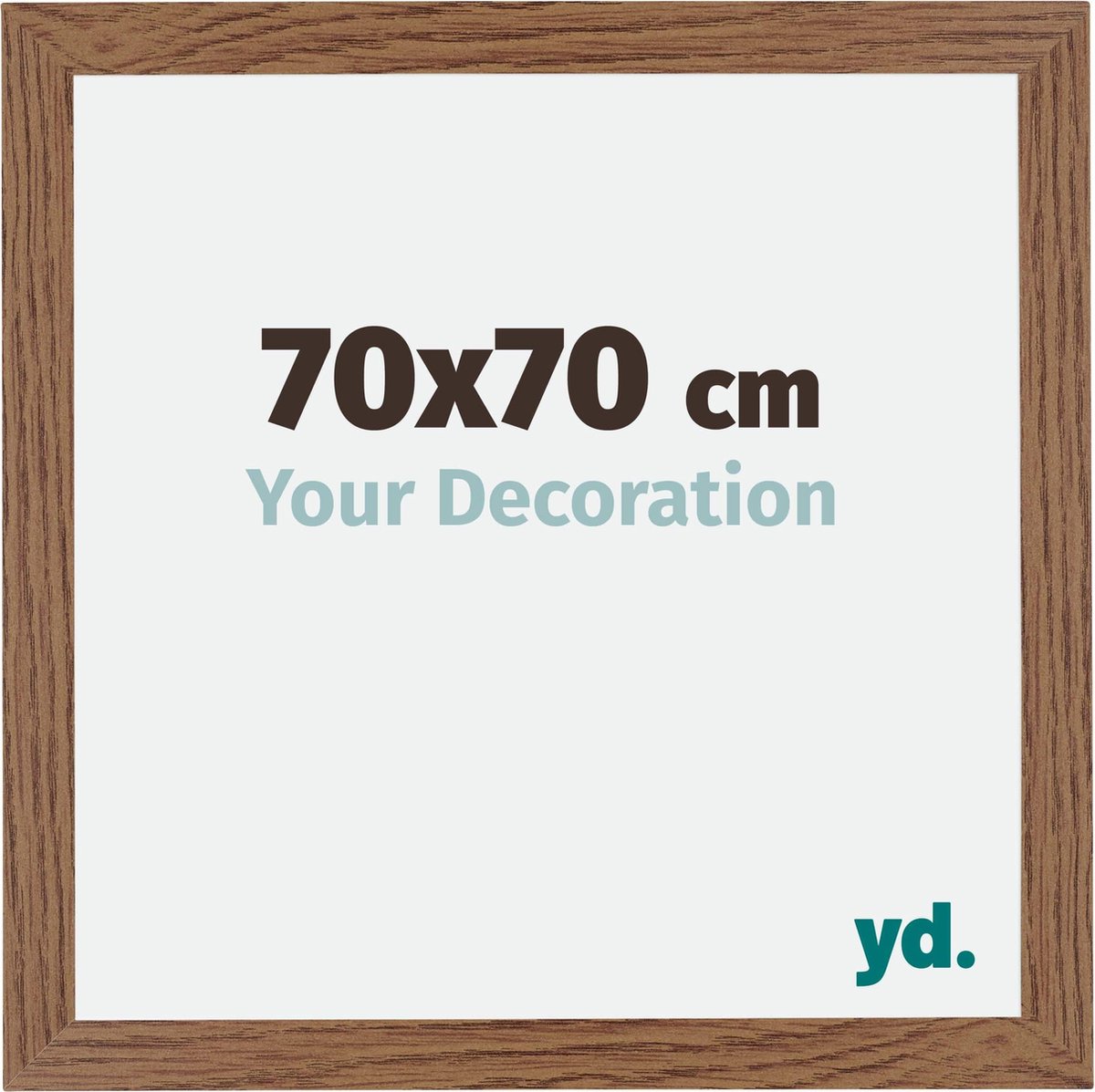 Your Decoration - Fotolijst 70x70 cm - MDF - Eiken Rustiek - Mura