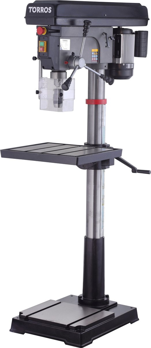 Professionele kolomboormachine boren tot ø 30 mm opname MK3 1,5 kW 230V 12 snelheden 120 kg Torros DF30M