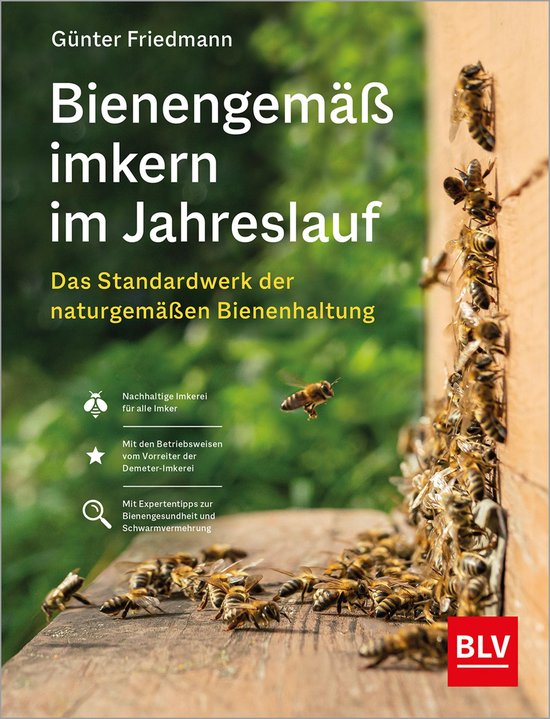 Bienengemäß imkern im Jahreslauf - cover
