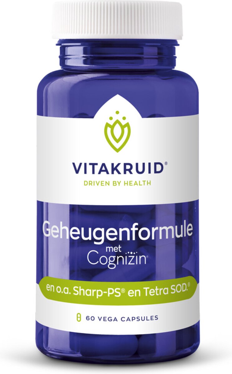 Vitakruid Geheugenformule - 2 x 60 vegacapsules - Voordeelverpakking