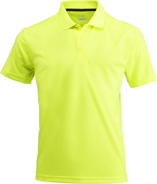 Polo Kelowna de Cutter & Buck pour homme 354400 - Jaune fluo - XXL