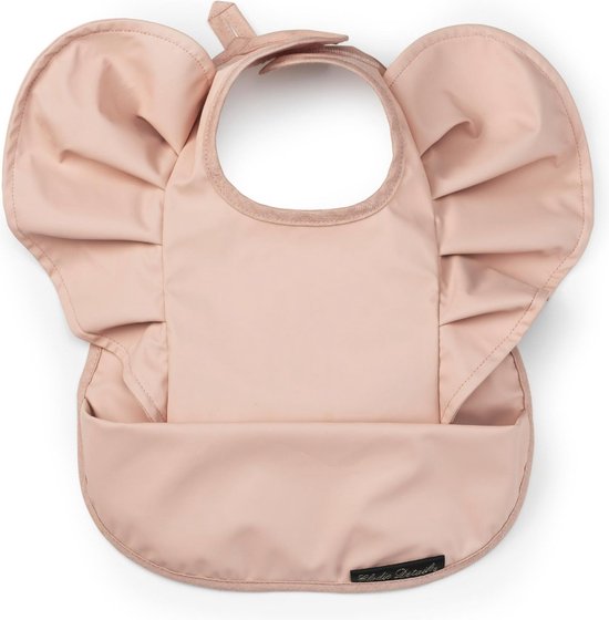 Elodie slab- Slabbetjes- Slabbertjes baby- Slab - Powder Pink van Elodie — afbeelding 3