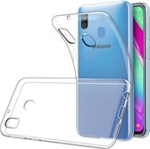 Samsung Galaxy A40 - Silicone Hoesje - Transparant