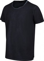 Mannen Calmon Coolweave T-shirt Outdoorshirt zwart