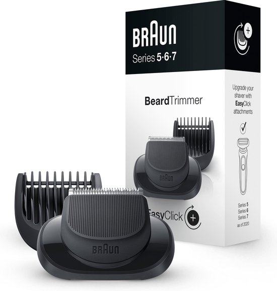 Braun EasyClick Baardtrimmer Opzetstuk Voor Series 5, 6 En 7 Elektrisch  Scheerapparaat | bol