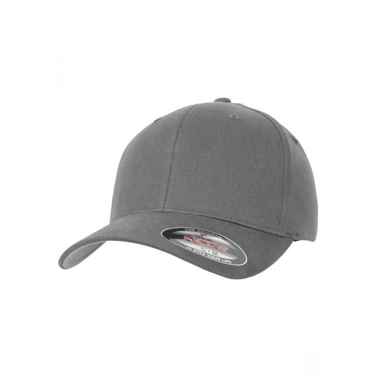 Urban Classics Flexfit pet -S/M- Brushed Twill Grijs
