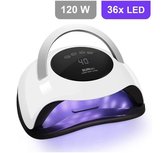 MOOSCARE 120 Watt LED Lamp voor Gellak Nagels - UV Lamp Gelnagels - Nail Art Nagellamp - Gel Nagellak Nageldroger