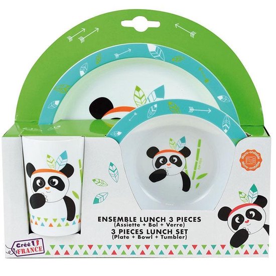 Panda Ontbijtsetje - 3 delig van Stor  — afbeelding 3
