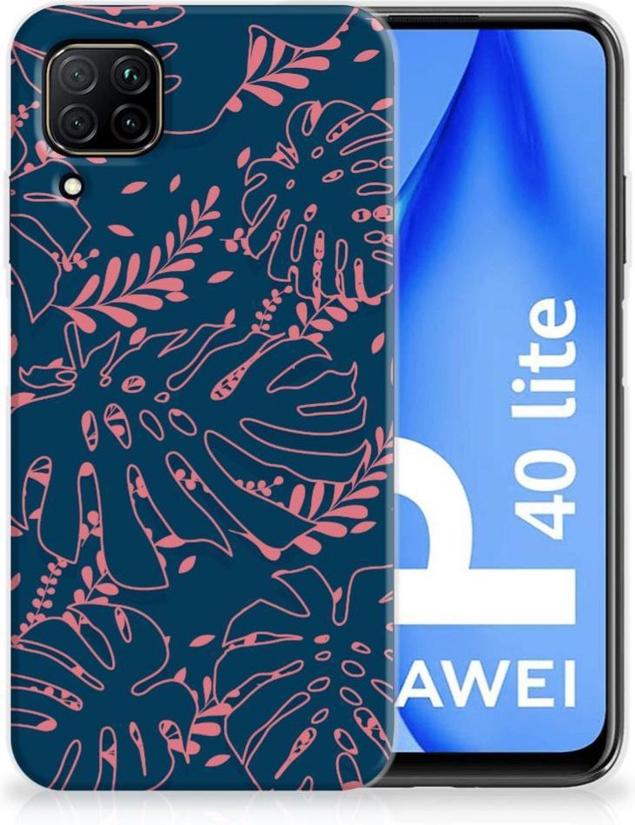 Huawei P40 Lite TPU Case Palm Leaves