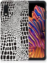 Beschermhoesje Geschikt voor Samsung Xcover Pro Smartphone hoesje Slangenprint