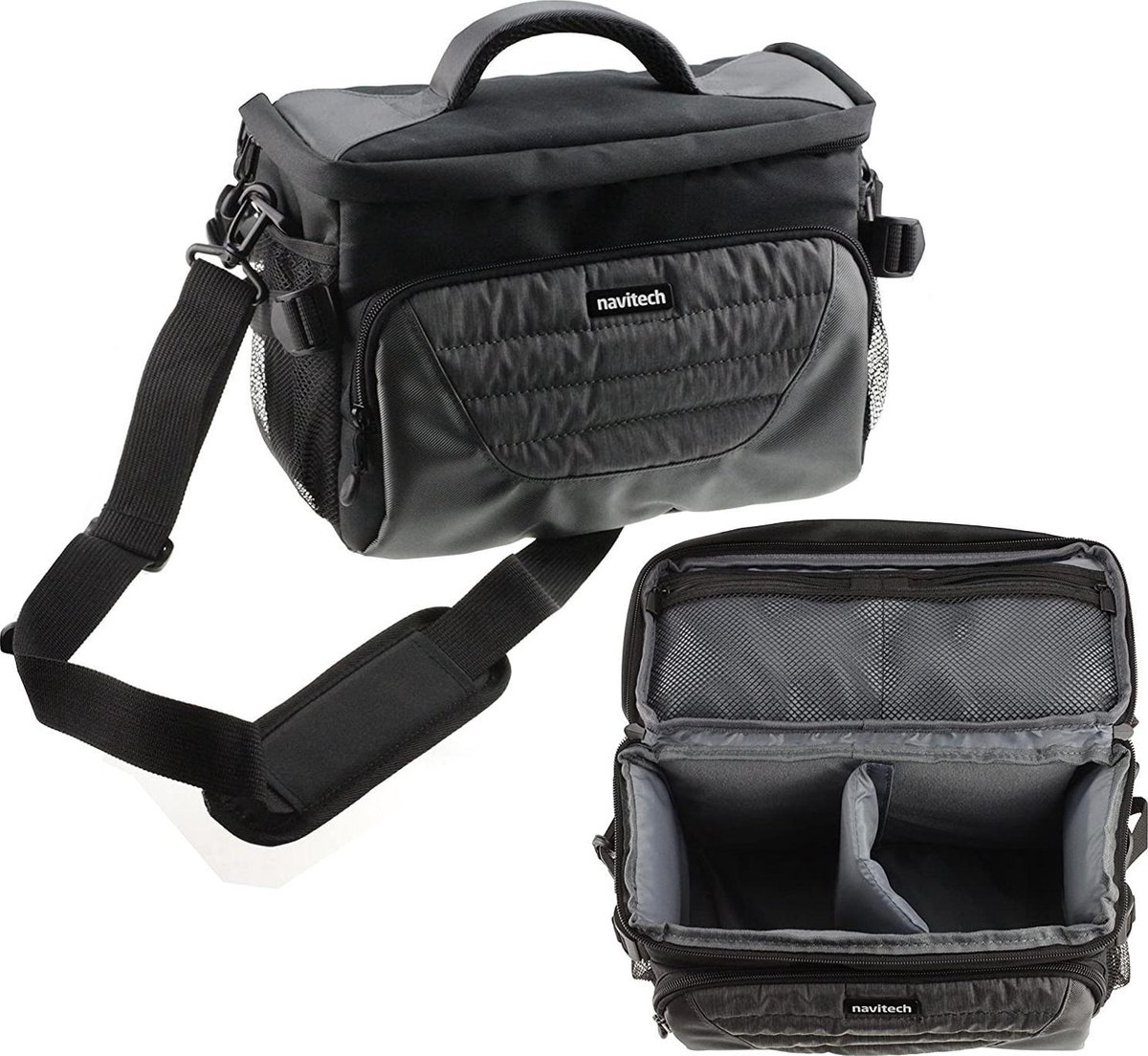 K-S-Trade Schoudertas Camerazak Cameratas Fototas Compatibel Met Sony Cyber-shot DSC-RX10 IV Colt Cameratas Voor Systeemcamera's DSLR DSLM SLR, Accessoiretas Beschermhoesje Tas Regenhoesje