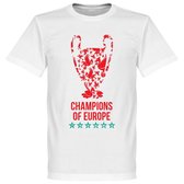 Liverpool Champions League 2019 Trophy T-Shirt - Wit - Kinderen - 116