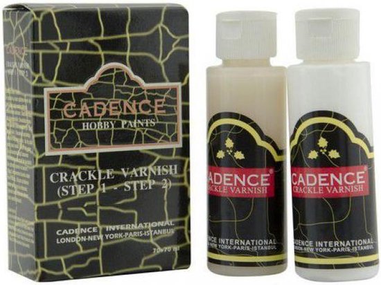 Craquelé Glazuur - Transparant - Cadence - 2x70 ml