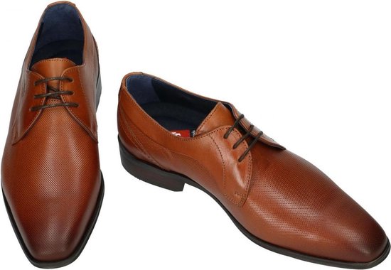 Fluchos -Heren - cognac/caramel - geklede lage schoenen - maat 41 | bol.com