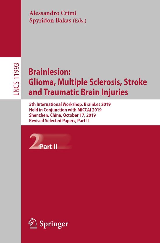Springer Nature Proceedings Computer Science 2 - Brainlesion ... - cover
