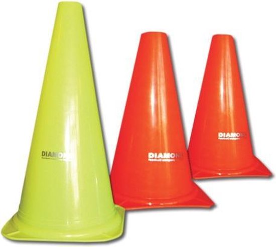 Pionnen 23 cm - Pion - Oranje - Plastic - Voetbal / Sport training