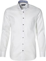 Ledub Overhemd - Modern Fit - Wit - 43