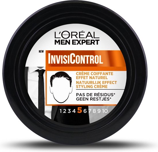 L'Oréal Paris Men InvisiControl Haarcreme - 3 stuks | bol.com