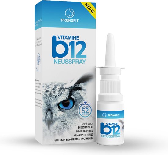 Pronofit Vitamine B12 Neusspray - 100 sprays | bol