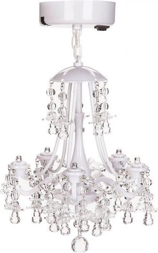 LockerLookz chandelier white