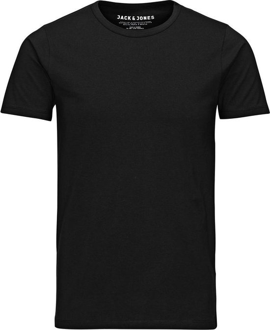 Jack & Jones - Ronde Hals T-shirt Zwart - XL