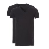 Ten Cate Shirt V-hals 2-Pack 3208  - XXL  - Zwart