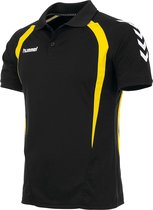 hummel Team Polo Sportpolo Kinderen - Zwart - Maat 140